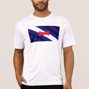 SlipperyJoes valp-lek-prydnadsflagga uttrycker kin T Shirt