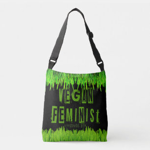SlipperyJoe's veganska feministiska uppmärksamhets Axelväska