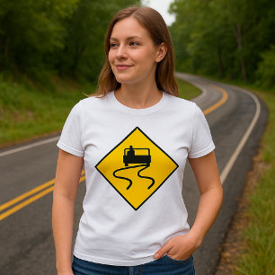 Slippets vägskylt t shirt