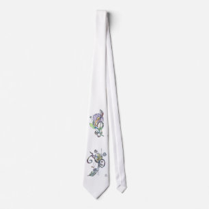slips: treble & bass clef, färg slips