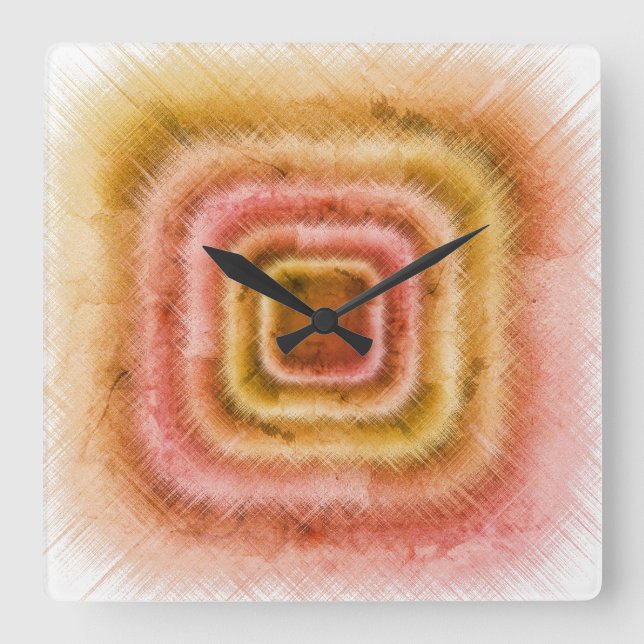 Sliten Fyrkantig Klocka (Framsida)