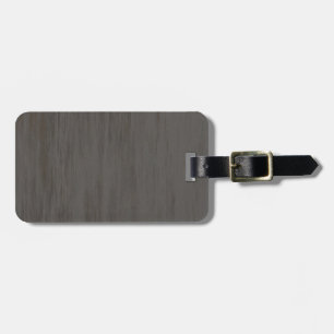 Sliten Grungy borstad metall Bagagebricka