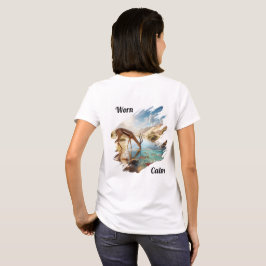 Sliten Lugn | Antilop Dricker vid Bäck T Shirt