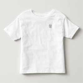 Sliten lugn Buck-logotyp Bebis T-shirt — Kritade K