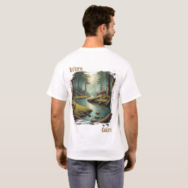 Sliten Lugnt Drivved Skogsström Vilda Djur T Shirt