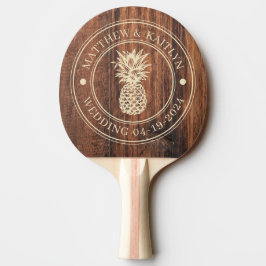 Sliten Skärbräda Ananas Bröllopsnamn Pingisracket