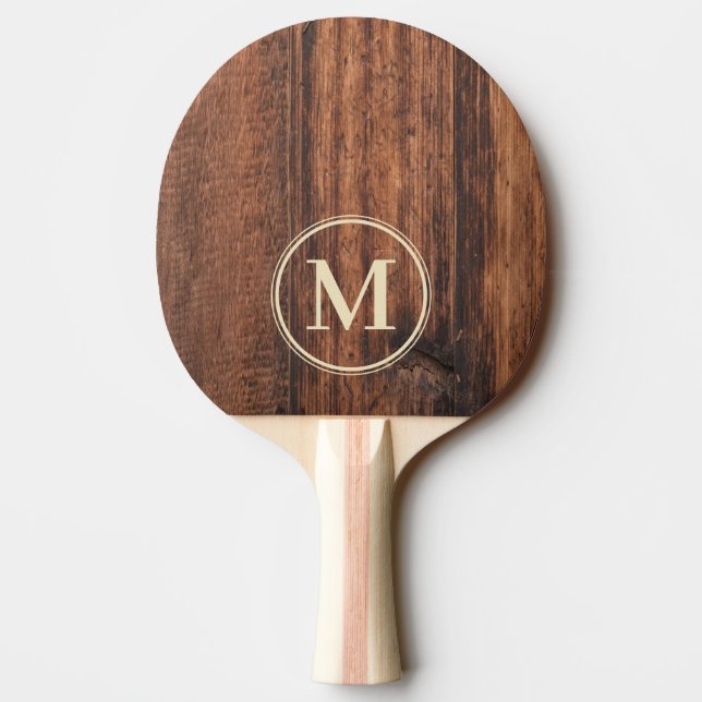 Sliten Skärbräda Monogram Pingisracket (Baksidan)
