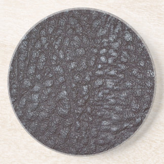 Slitet texturerat läder underlägg sandsten