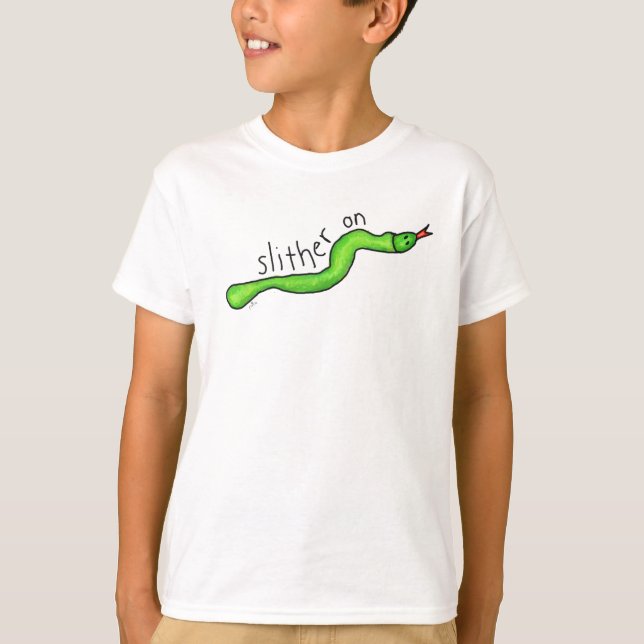"Slither On" T Shirt (Framsida)