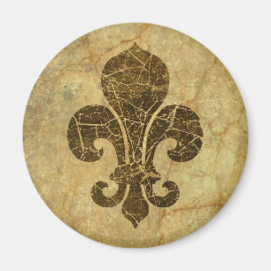 Slitna Fleur De Lis Magnet