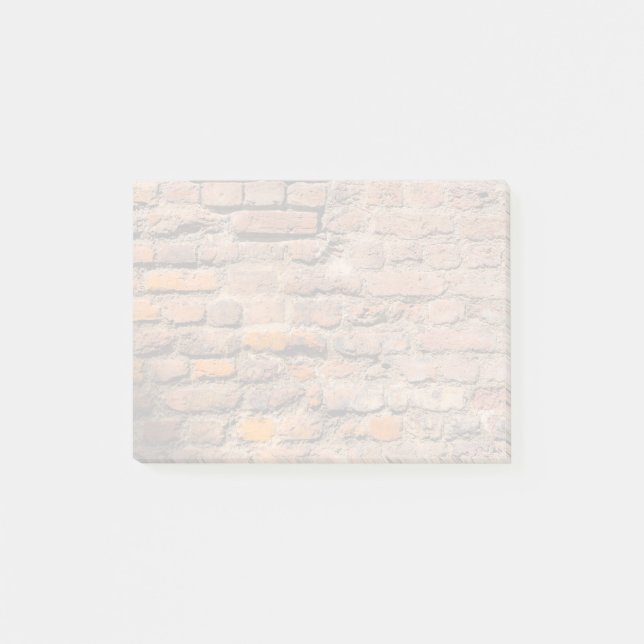 Slitna tegelstenar 2 post-it block (Framsida)