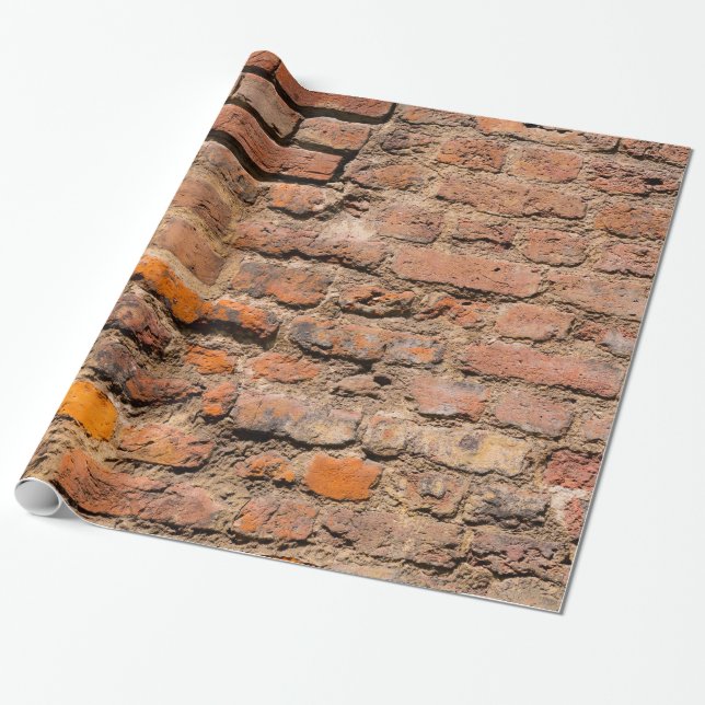 Slitna tegelstenar 2 presentpapper (Utrullad)