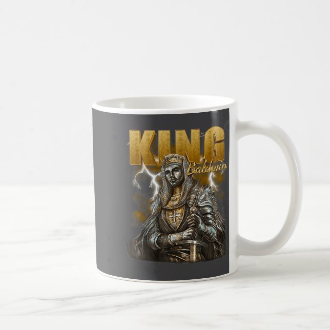 Sliver Mask King Baldwin Iv Meme The Leper King Wa Kaffemugg (Höger)