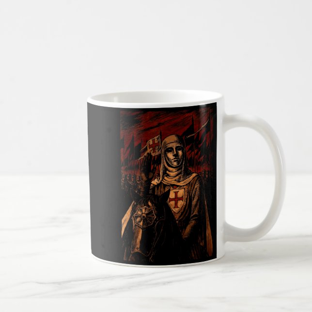 Sliver Mask King Baldwin Iv Meme The Leper King Wa Kaffemugg (Höger)