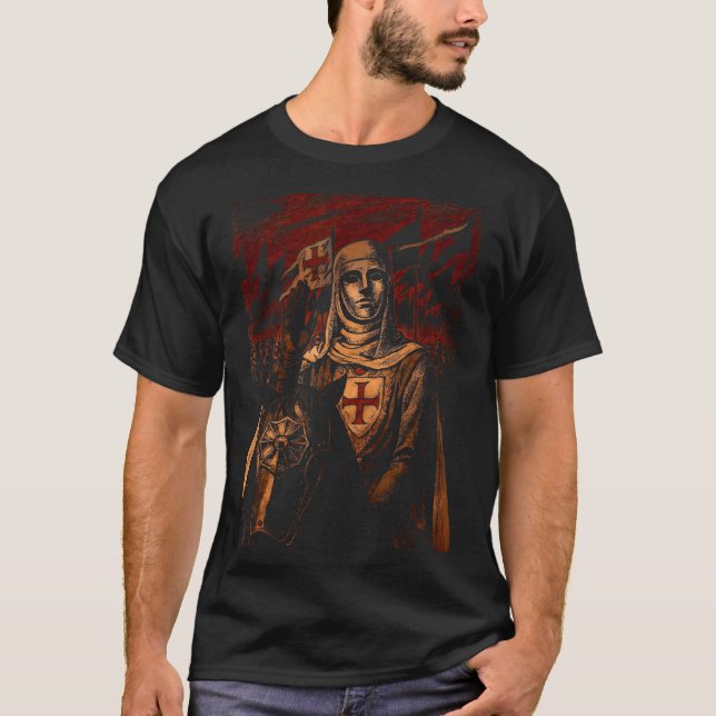 Sliver Mask King Baldwin Iv Meme The Leper King Wa T Shirt (Framsida)