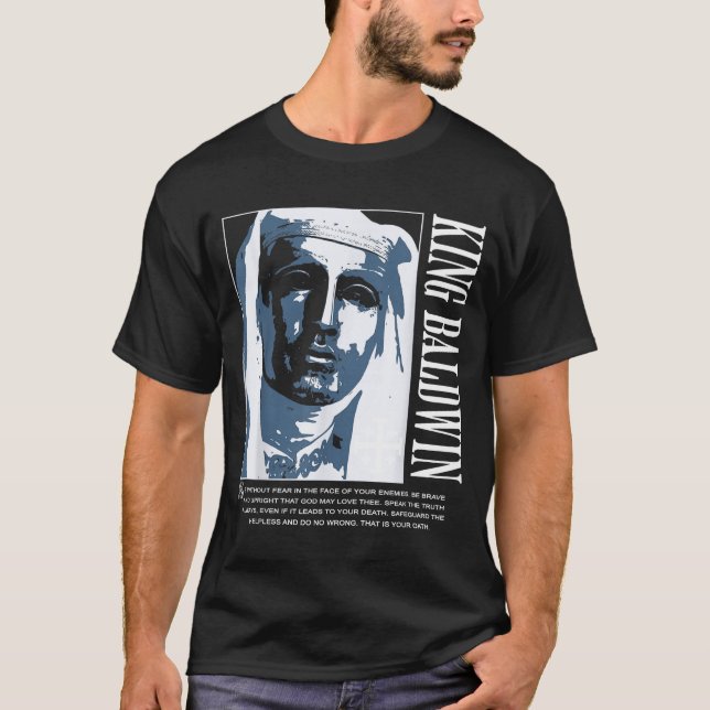 Sliver Mask King Baldwin Iv Meme The Leper King Wa T Shirt (Framsida)