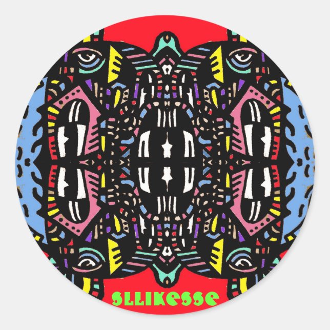 Sllik promoklister runt klistermärke (Framsida)