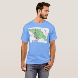 SLO Platser Namn KARTA T Shirt