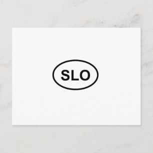 SLO - San Luis Obispo Vykort