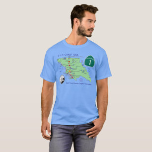 SLO Ställe Namn KARTA T-Shirt