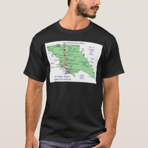 SLO Ställe Namn KARTA T Shirt
