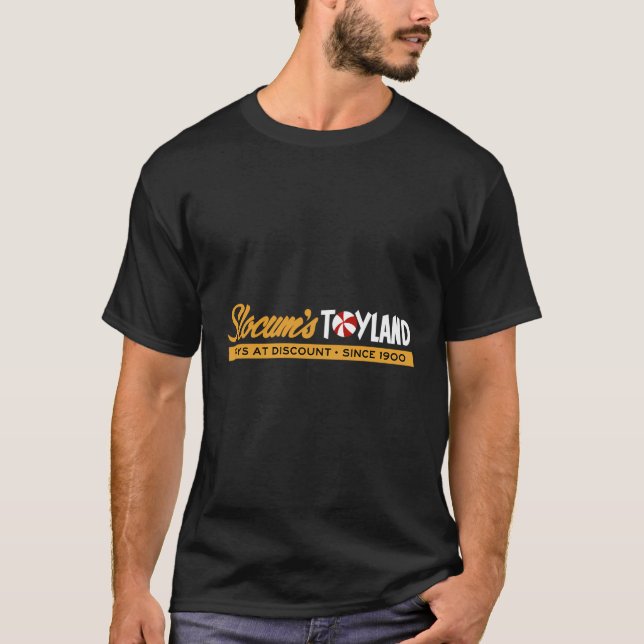 Slocum's Toyland T Shirt (Framsida)