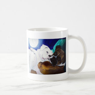 Slog sönder boxare kaffemugg
