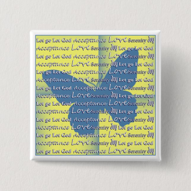 Slogan Butterfly Knapp (Framsida)