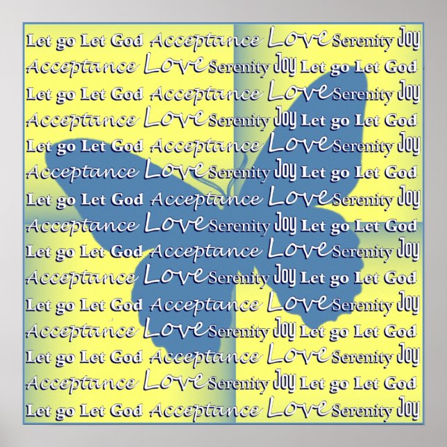 Slogan Butterfly Poster (Framsidan)