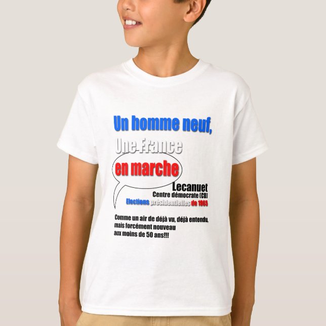 Slogan En Marche - Children Tee (Framsida)