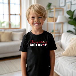 Slogan för körsbärsvisare i mamma födelsedag t shirt