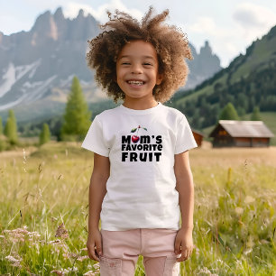 Slogan för körsbärsvisare i mamma födelsedag t shirt
