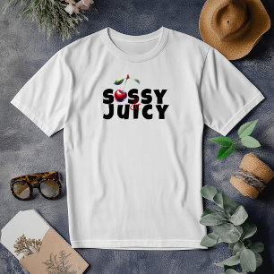 Slogan för körsbärsvisare i mamma födelsedag t shirt