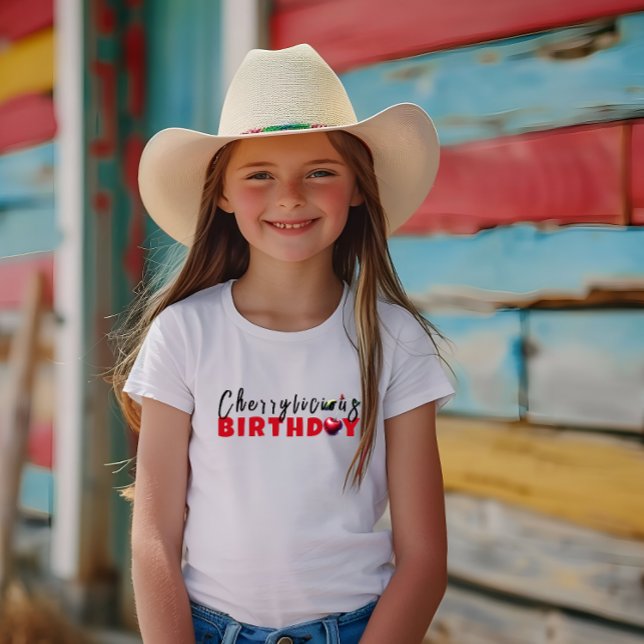 Slogan för körsbärsvisare i mamma födelsedag t shirt (Skapare uppladdad)