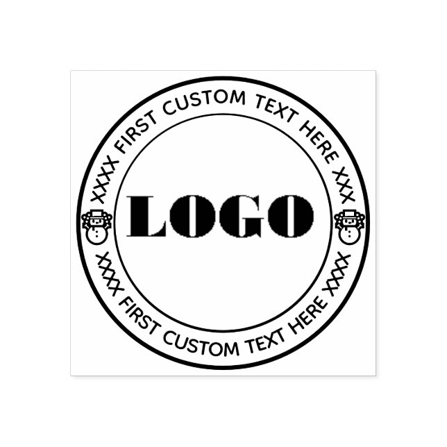 Slogan för logotyp av julaffärsmodell för webbplat stämpel (Tryck)