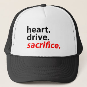 Slogan för motivation för kondition för truckerkeps