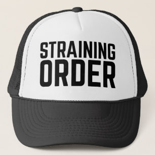 Slogan för roligt av STRAINORDNING truckerkeps