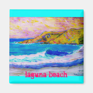Slogan från strandstrand magnet