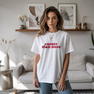 Slogan mor dag t shirt
