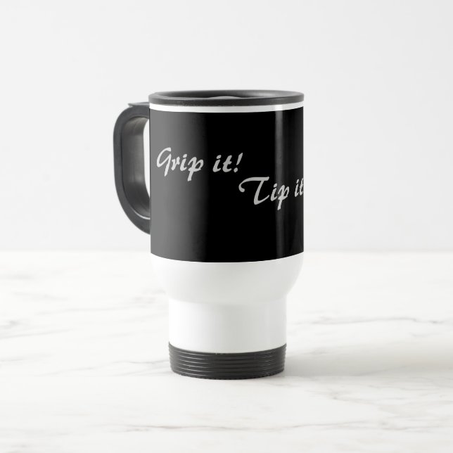 slogan om roligt resemugg (Framsida vänster)