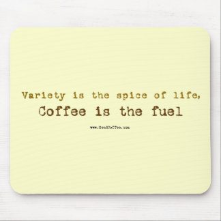 Slogan Skicka kaffe - mousepad Musmatta