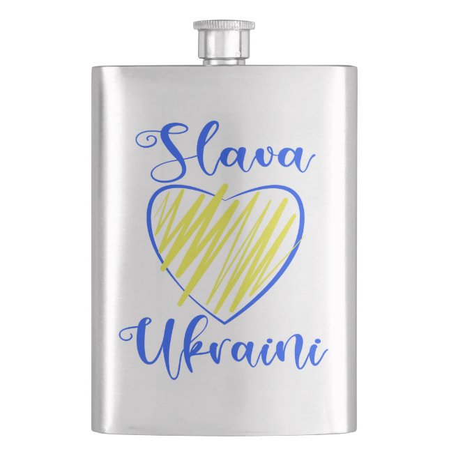 Slogan Slava Ukrainini Glory to Ukraina eart Fickplunta (Framsidan)