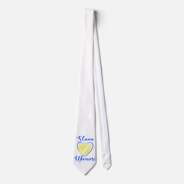 Slogan Slava Ukrainini Glory to Ukraina eart Slips (Framsida)