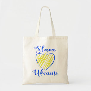 Slogan Slava Ukrainini Glory to Ukraina eart Tygkasse
