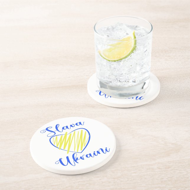 Slogan Slava Ukrainini Glory to Ukraina eart Underlägg (Sidan)