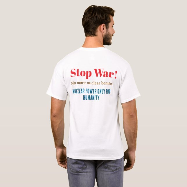 Slogan T-Shirtor T Shirt (Hel baksida)