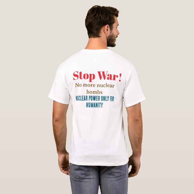 Slogan T-Shirtor T Shirt (Hel baksida)
