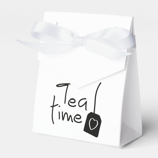 Slogan tea time - theetijd. kopje thee drinken. presentaskar (Framsidan Sidan)