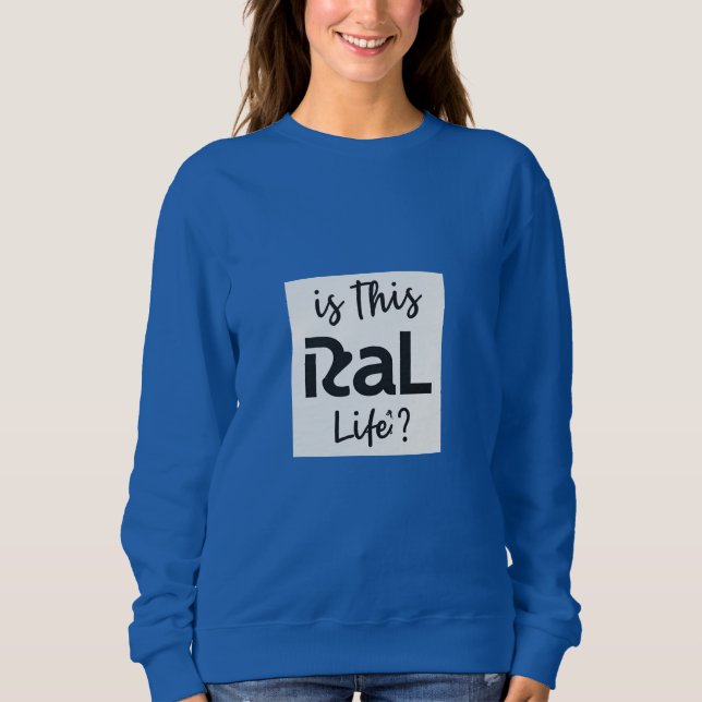 Slogan tryckte T Shirt för kvinnor (Framsida)