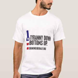 slogan.TyrannyDownSansComma_0 Tee Shirt
